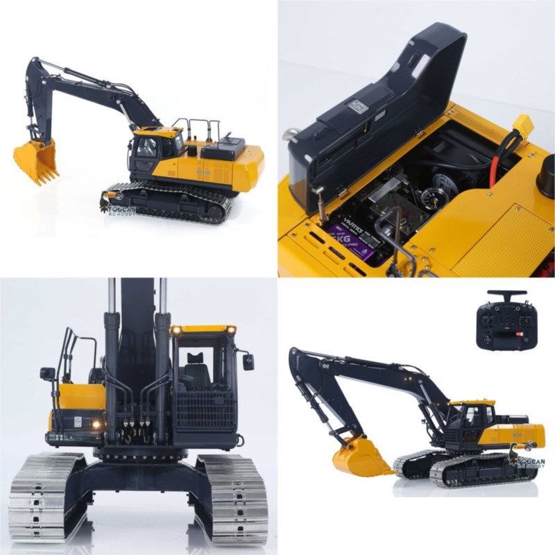 Metal 1/14 Super Frog E400 RC  - مراجعة Rc Hobby Excavator وسعره