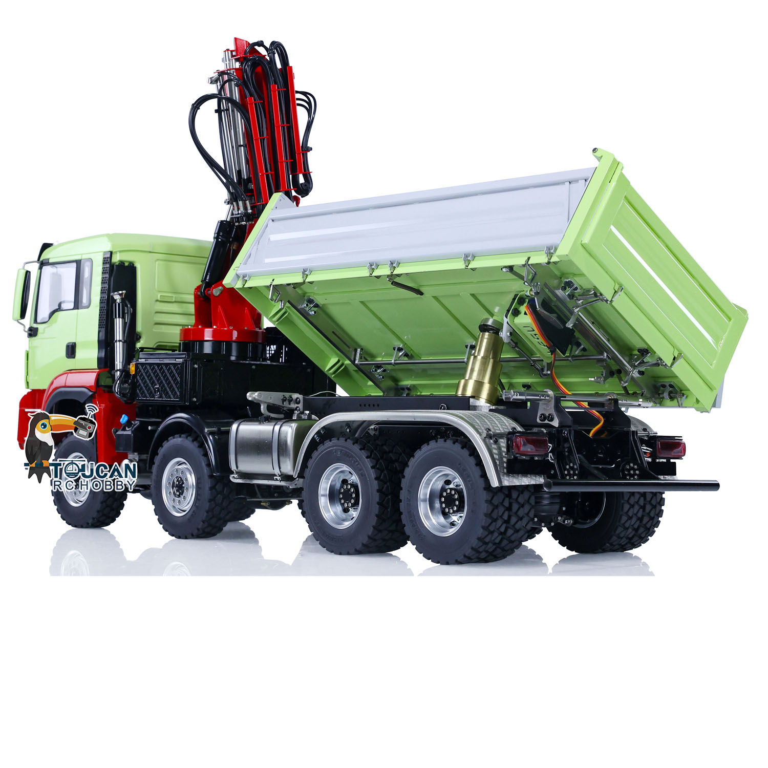 8X8 LESU 1/14 RC Hydraulic Dum - مراجعة Rc Hobby Light وسعره