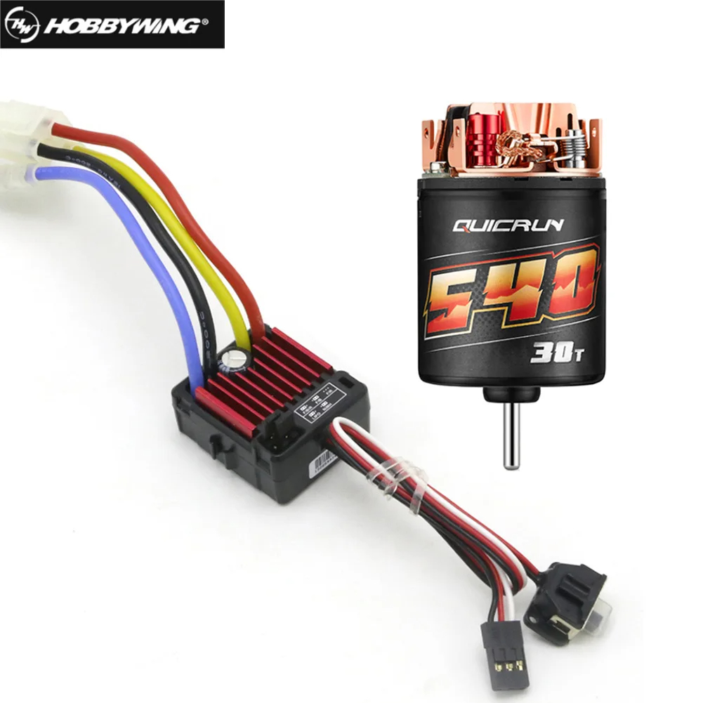 Hobbywing QuicRun Brushed 540  - مراجعة Rc Hobby Grade Plane وسعره