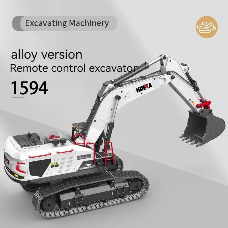 Huiner 1594 1/14 2.4GHz RC sim - مراجعة Rc Hobby Excavator وسعره