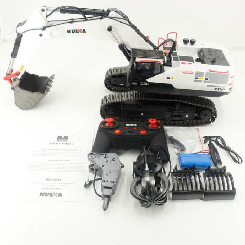 Huiner 1594 1/14 2.4GHz RC sim - مراجعة Rc Hobby Excavator وسعره