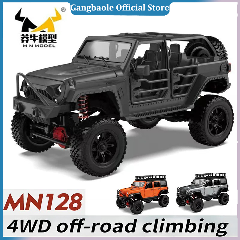 RC Crawler 4x4 Car MN128  2.4G - مراجعة Rc Hobby Tech Bali وسعره