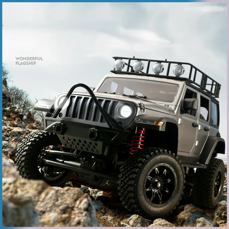 RC Crawler 4x4 Car MN128  2.4G - مراجعة Rc Hobby Tech Bali وسعره