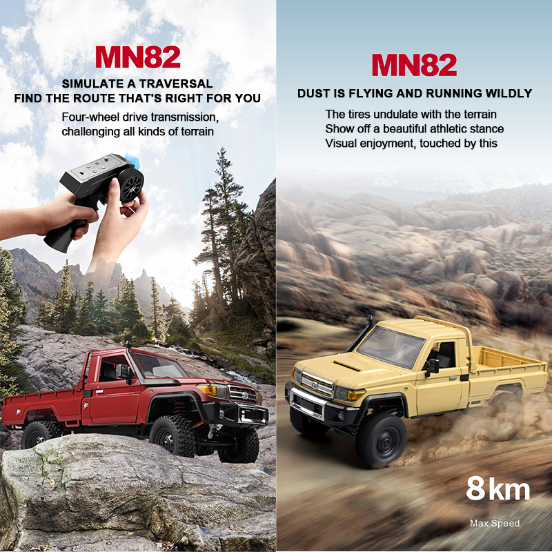 ZWN MN82 1:12 Retro Rc Car Wit - مراجعة Rc Hobby Tech Bali وسعره