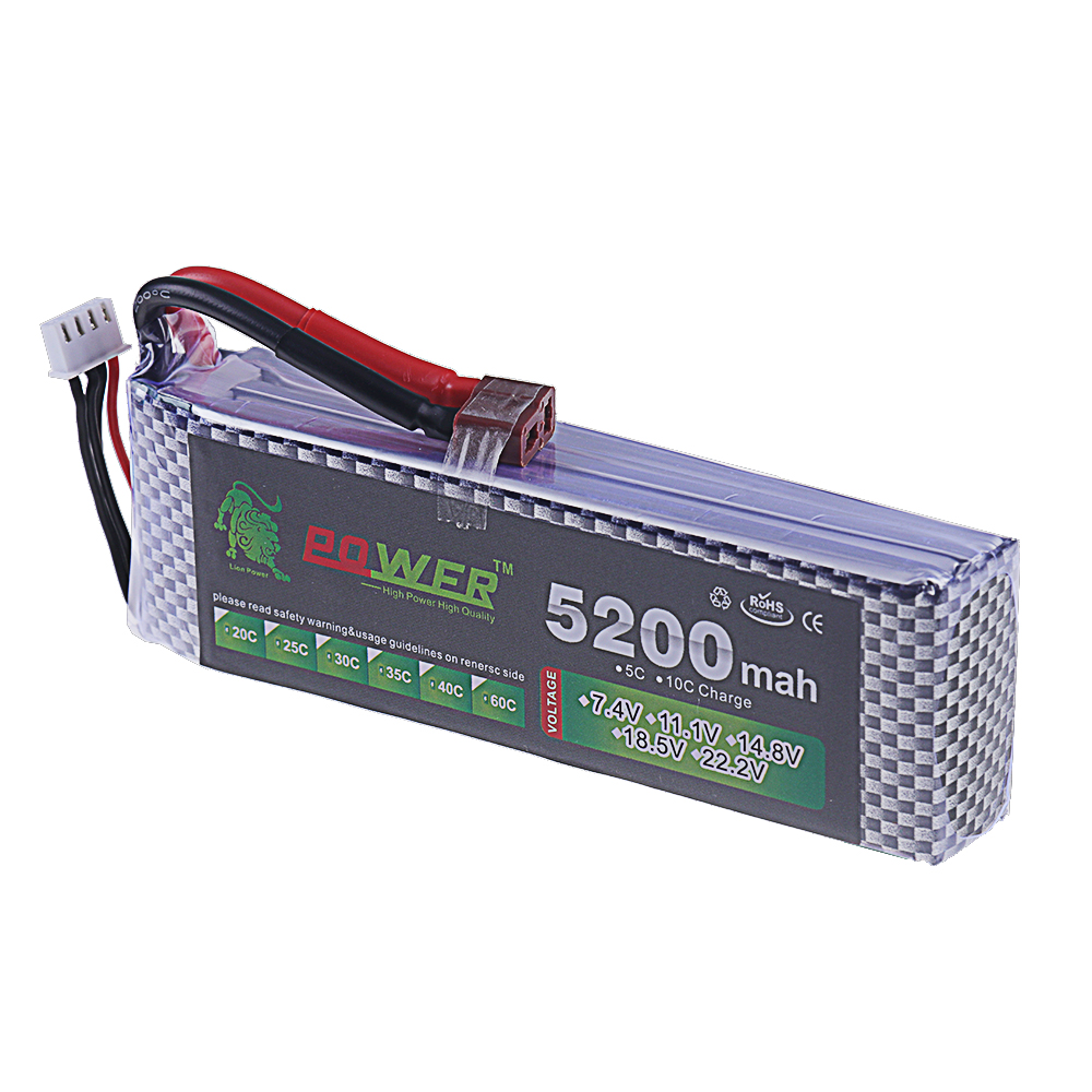 3S Lipo Battery 11.1V 5200mah  - مراجعة Rc Hobby Helicopter وسعره